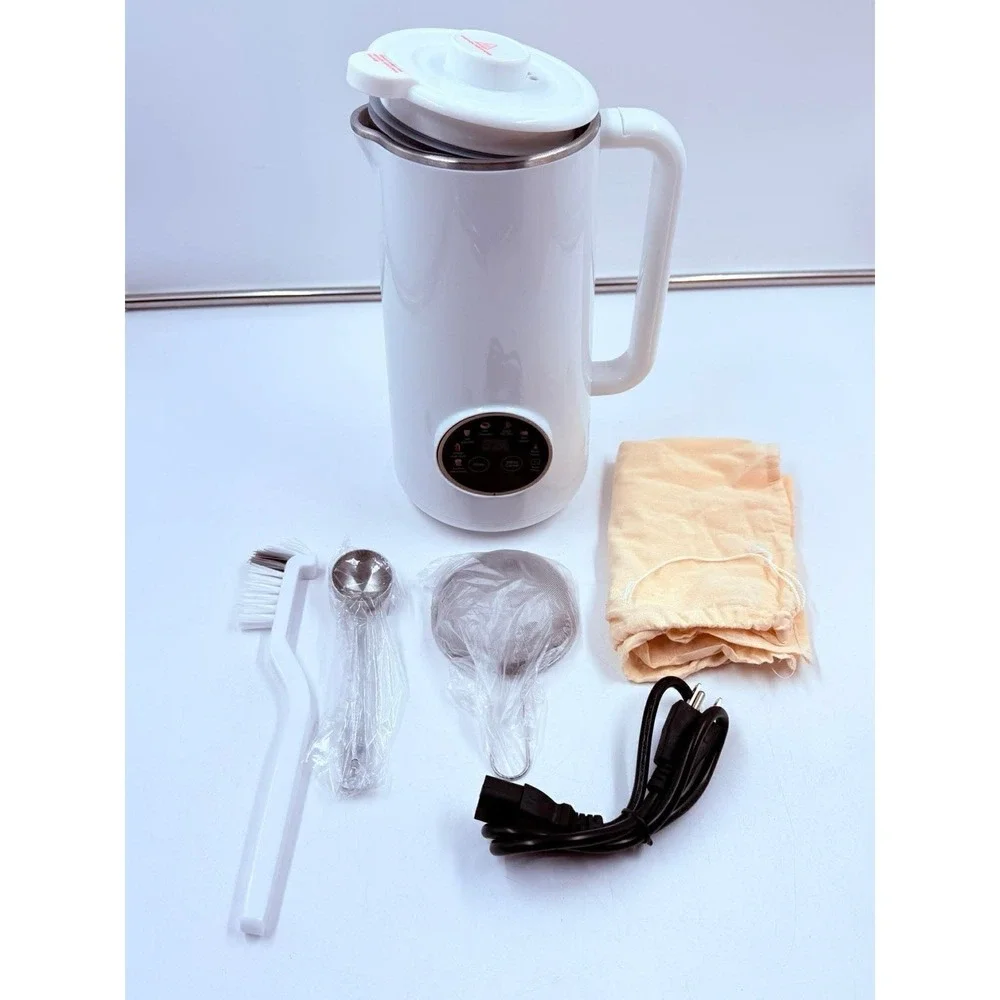 34oz Nut Milk Maker, 10 in 1 Automatic Nut Milk Maker, 304 stainless steel in...